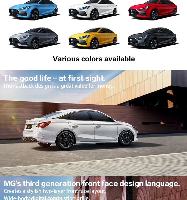 The Mg 5 2023 180dvvt Manual Youth Style Version 2023 Used Vehicle City Car Fuel Adult Okm Car Hot Sale Car