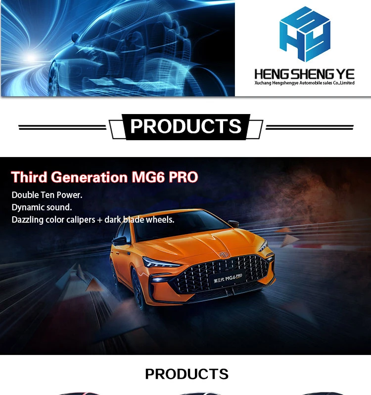 Used 2023 Hot Sale Mg 6 Four Wheel Brand New SUV Car Gasoline Vehicles Made in China